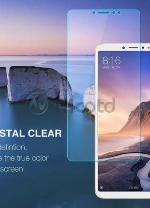 Захисне неполноразмерное скло для xiaomi mi max 3