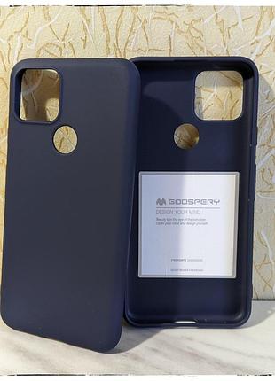 Тонкий чохол goospery soft feeling для google pixel 5 синій