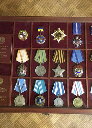 Рамка під ордена та медалі
