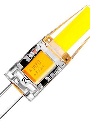 Світлодіодна лампа biom g4 3.5w 1507 3000k ac/dc12 (капсула)