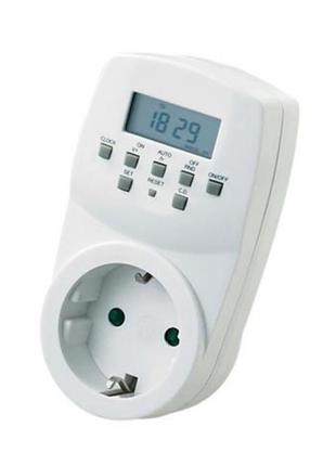 Електронний таймер тижневий horoz timer-2 16а