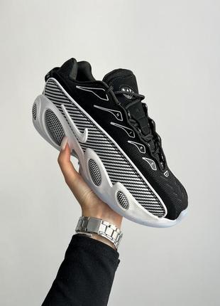 Кроссовки nike cocketa drake glide black white1 фото