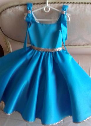 Нова чудова сукня на дівчинку 6 років3 фото