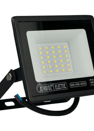 Прожектор світлодіодний horoz pars-30 30 w 6400 k