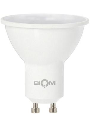 Світлодіодна лампа biom bt-572 mr16 7w gu10 4500 k (рефлектор)