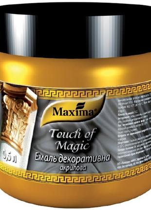 Емаль декоративна акрилова maxima "touch of magic" (золото) 0,...