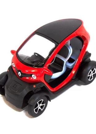 Колекційна іграшкова машинка renault twizy кт5111 інерційна (ч...