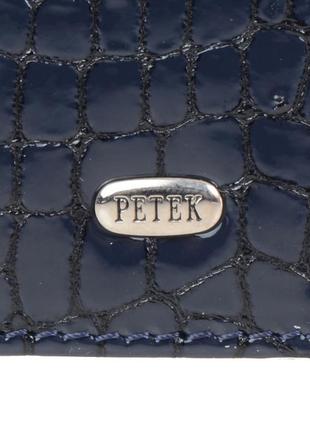 Обкладинка для прав petek з натуральної шкіри 584-091-08 синя2 фото