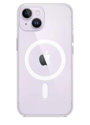 Чехол iphone clear silicone case with magsafe for iphone 13, 142 фото