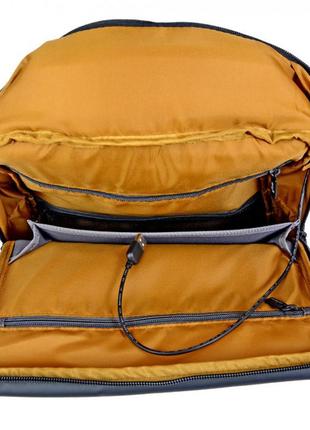 Рюкзак з нейлону з водовідштовхувальним покриттям з відділення...6 фото