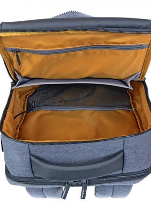 Рюкзак з нейлону з водовідштовхувальним покриттям з відділення...7 фото