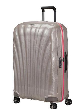 Валіза з поліпропілену (curv) c-lite samsonite на 4 здвоєних к...