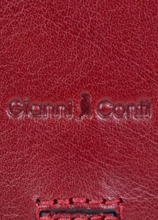 Монетниця gianni conti з натуральної шкіри 9407086-red2 фото