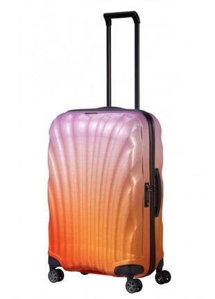 Валіза з поліпропілену (curv) c-lite samsonite на 4 здвоєних к...