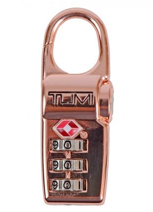 Дорожній кодовий замок travel accessories tumi 014182pink