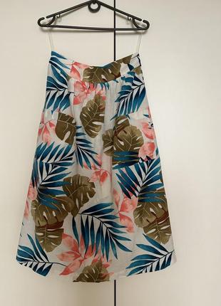 Красивая юбка юбка на лето, размер с-м. 42-44-46