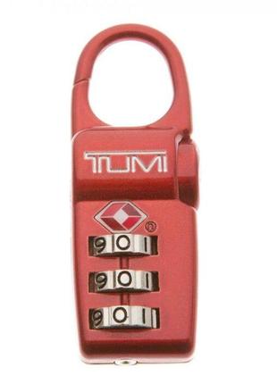 Дорожній кодовий замок travel accessories tumi 014182red