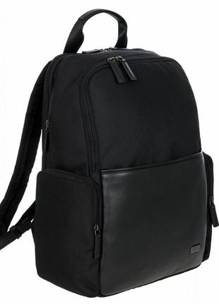 Рюкзак з нейлону зі шкіряною обробкою з відділення для ноутбук...2 фото