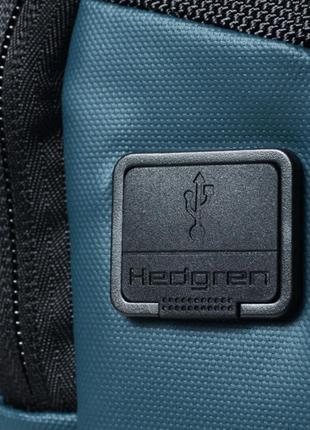 Рюкзак з поліестеру з водовідштовхувальним покриттям hedgren h...7 фото