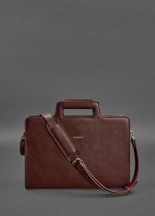 Женская сумка для ноутбука и документов виноград - бордовая bn-bag-36-vin4 фото
