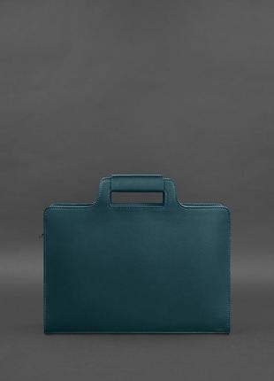 Женская сумка для ноутбука и документов малахит – зеленая bn-bag-36-malachite3 фото