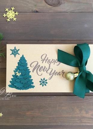 Gift box "winter time craft" - листівка в коробочці