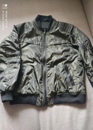 Мужской бомбер куртка демисезонная сша, подростку, новый, размер 14-16 m l2 фото
