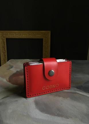 Картхолдер візитниця godno card holder9 фото