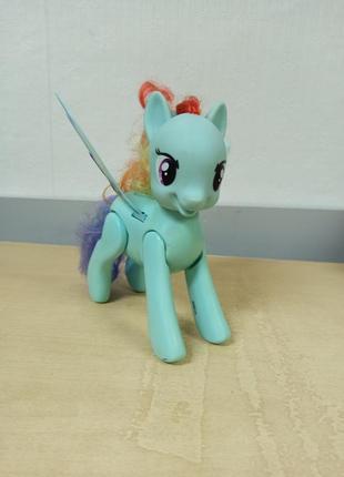 Интерактивная пони моста деш (my little pony flip &amp; whirl rainbow dash)1 фото