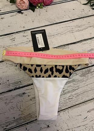 Плавки низ купальник трусы бикини plt prettylittlething леопард3 фото