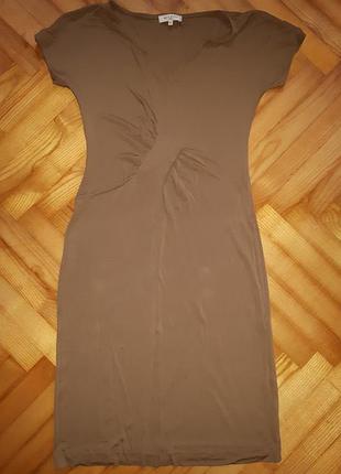 Дизайнерське лаконічне сукні з драпіруванням від etro! p.-42 італ! оригінал!