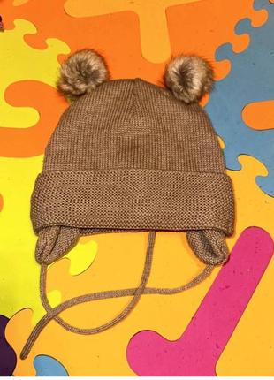 H&m дитяча тепла шапка 46-48 cm #43