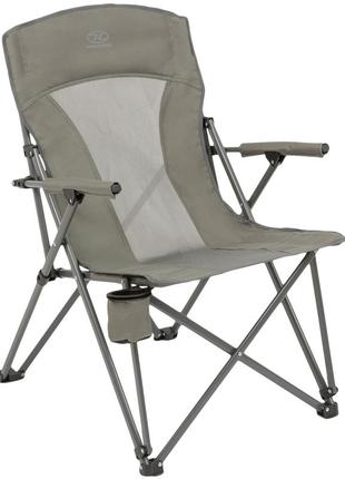 Стул кемпинговый highlander doune chair charcoal (fur098-ch)1 фото