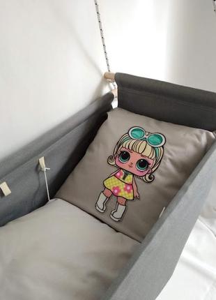 Дитяча подушечка декоративна подушка лол9 фото