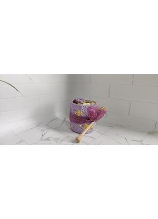 Свічка ручної роботи з бджолиного та соєвого воску у власній формі з бджілочками