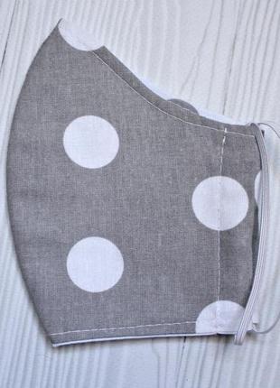 Маска для лица текстильная