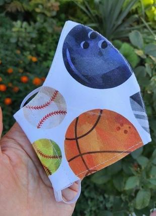 Маска для лица, двухслойная