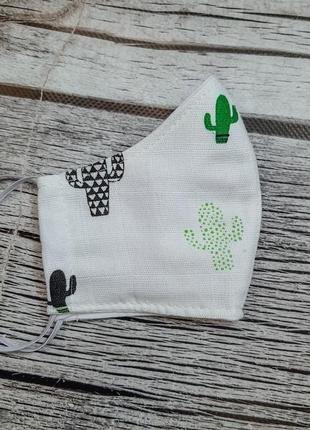 Маска из муслина, двухслойная