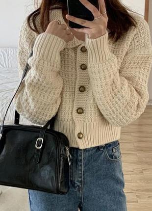 Містка сумочка на плече (дві ручки)3 фото