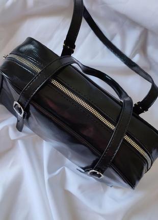 Містка сумочка на плече (дві ручки)8 фото