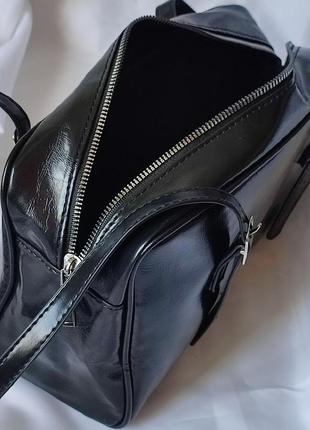 Містка сумочка на плече (дві ручки)9 фото