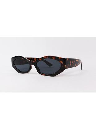 Б/у солнцезащитные женские очки комбинированные zebra2 фото