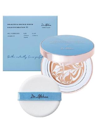 Тональний кушон відтінок 21 dr. althea double serum balm found...