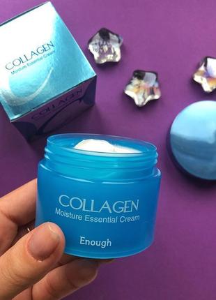 Крем для обличчя зволожувальний enough collagen moisture essen...