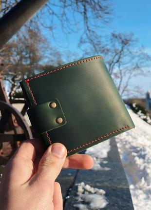 Кошелёк, бумажник, портмоне из натуральной кожи , ручная работа2 фото