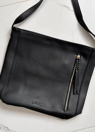 Чорна сумка lalique1 фото