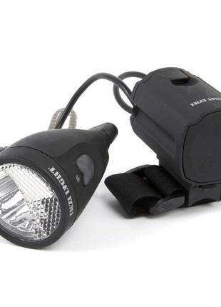 Фара передня ikzilight koplamp 3w 20 lux на акумуляторі (32546)