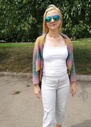 Шерстяной кардиган 4