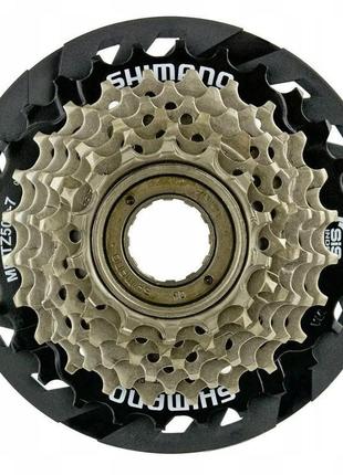 Трещотка shimano mf-tz500 7spd. 14-28 захист (mf-tz500-7-cp)