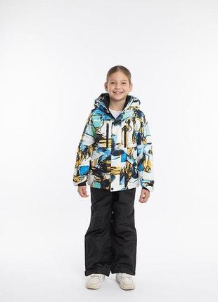 Куртка лижна дівчатам just play jacket з синім (b4353-blue) 152